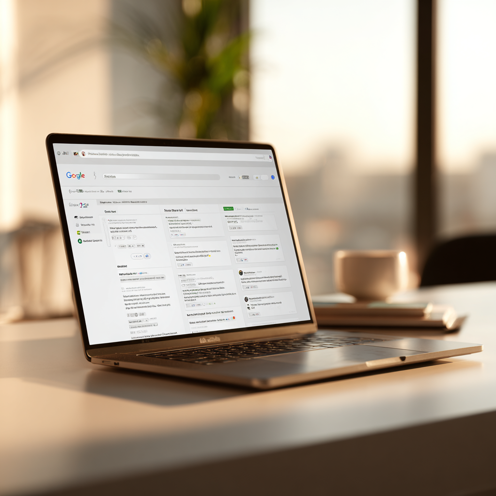 Perplexity AI search interface